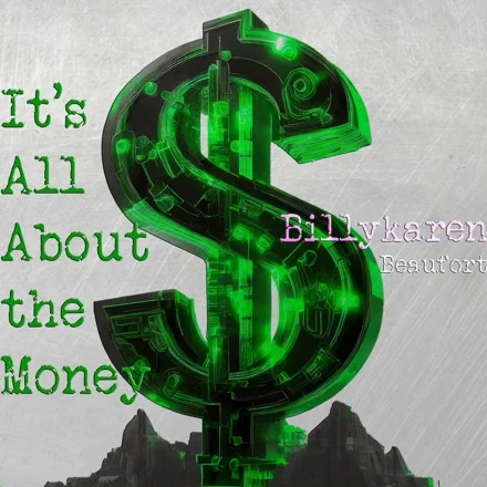 All About the Money (Guy Version) - Single cover art by Billykaren Beaufort