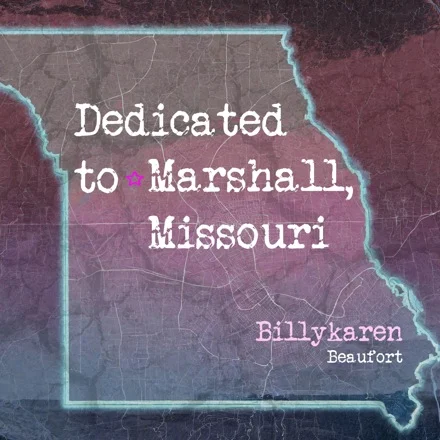 Dedicated to Marshall, Missouri - Single cover art by Billykaren Beaufort